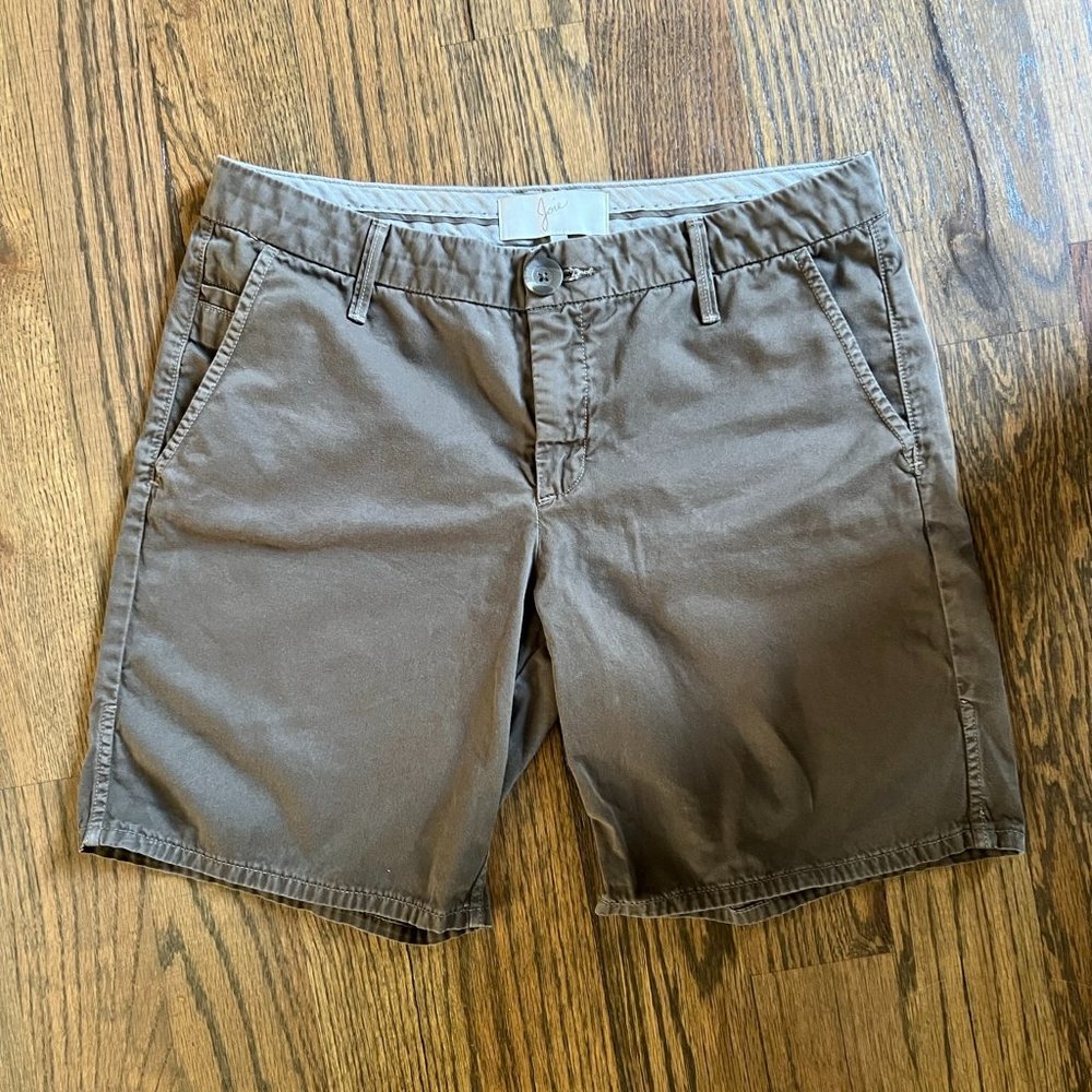 Joie Army Green Cargo Shorts